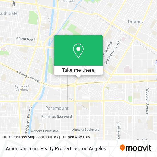 Mapa de American Team Realty Properties