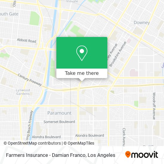 Mapa de Farmers Insurance - Damian Franco