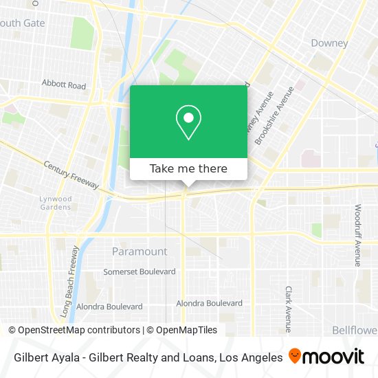 Mapa de Gilbert Ayala - Gilbert Realty and Loans