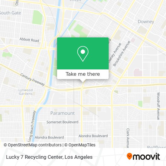 Mapa de Lucky 7 Recycling Center