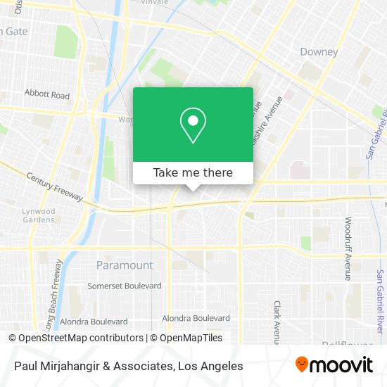 Mapa de Paul Mirjahangir & Associates