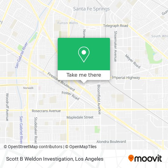 Scott B Weldon Investigation map