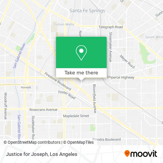 Mapa de Justice for Joseph