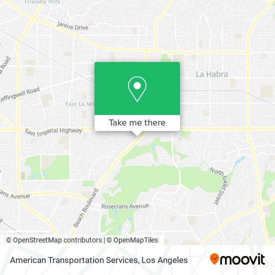 Mapa de American Transportation Services