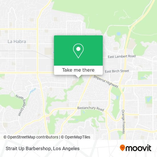 Strait Up Barbershop map
