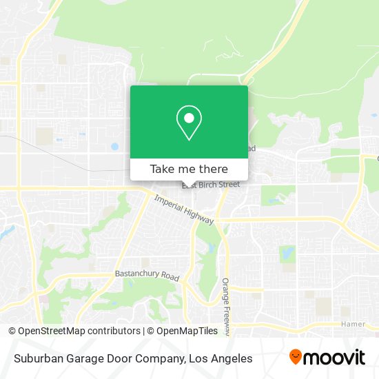 Suburban Garage Door Company map