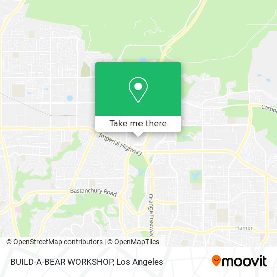 BUILD-A-BEAR WORKSHOP map