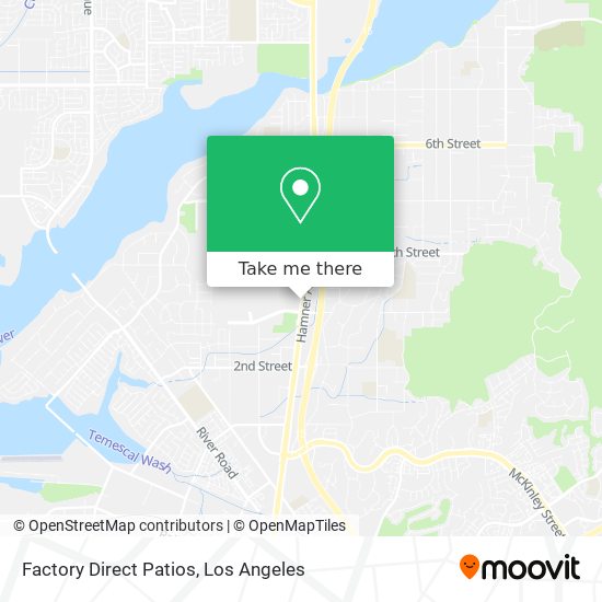 Factory Direct Patios map