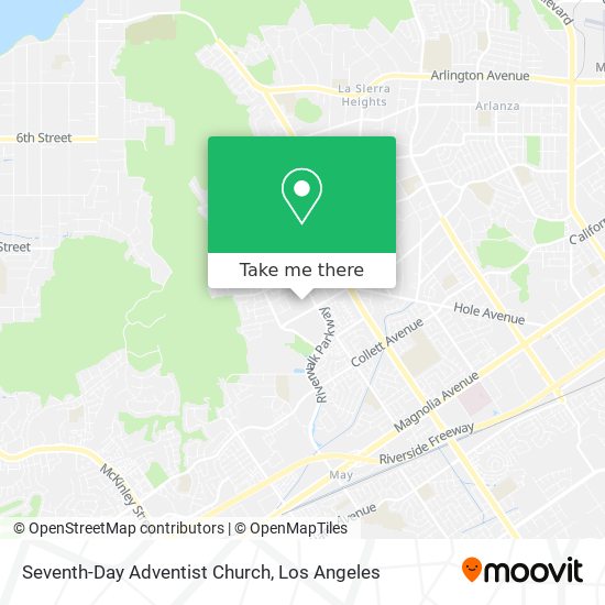 Seventh-Day Adventist Church map