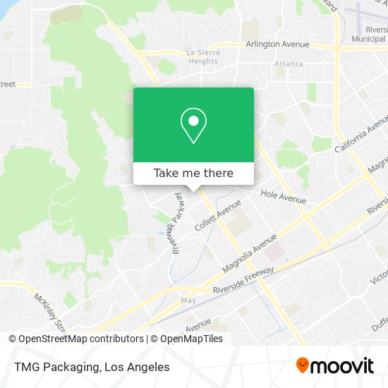 TMG Packaging map