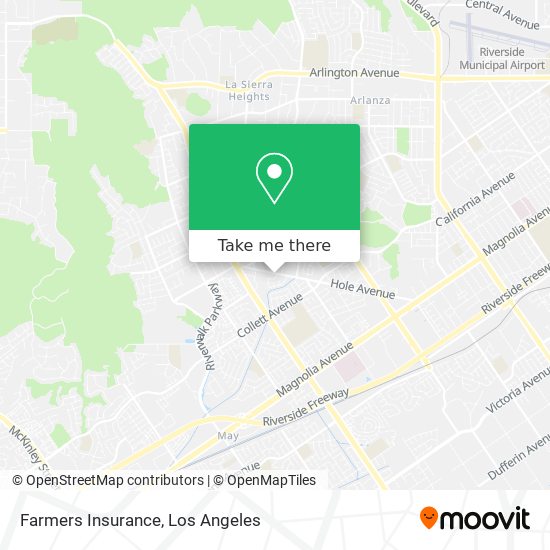 Farmers Insurance map