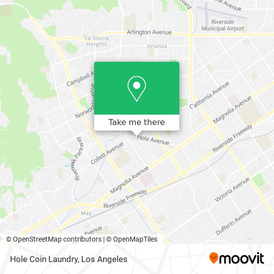 Mapa de Hole Coin Laundry