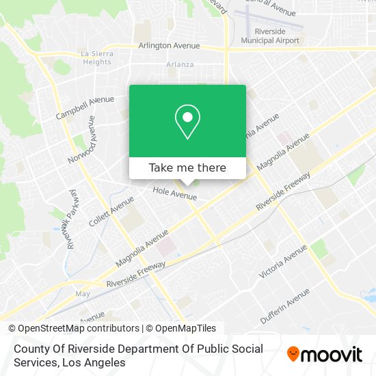 County Of Riverside Department Of Public Social Services map