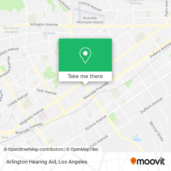 Arlington Hearing Aid map