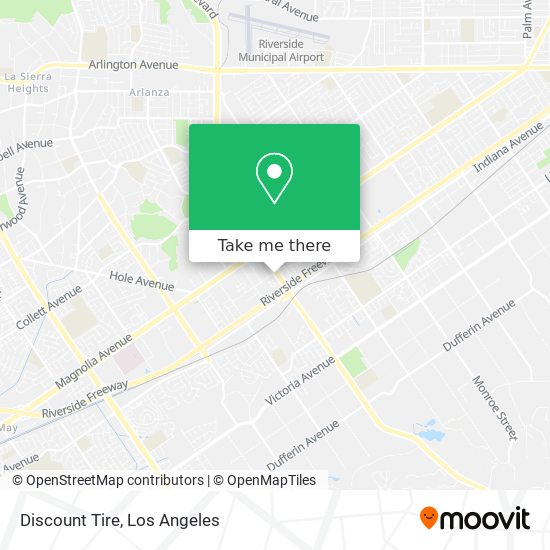 Discount Tire map