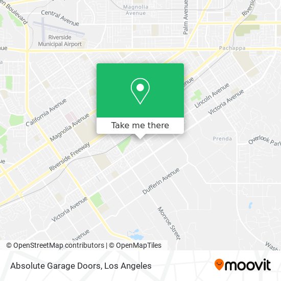 Mapa de Absolute Garage Doors