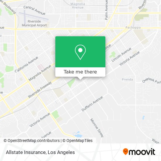 Mapa de Allstate Insurance