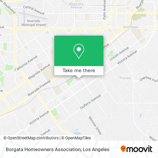 Borgata Homeowners Association map