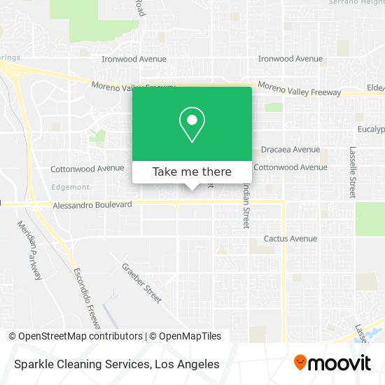 Sparkle Cleaning Services map