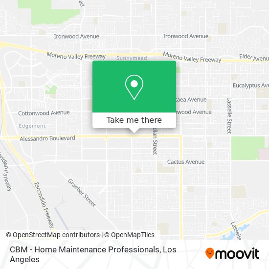 Mapa de CBM - Home Maintenance Professionals