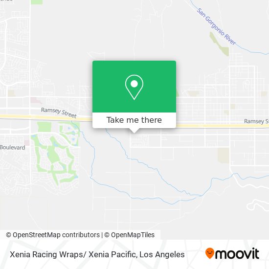Xenia Racing Wraps/ Xenia Pacific map