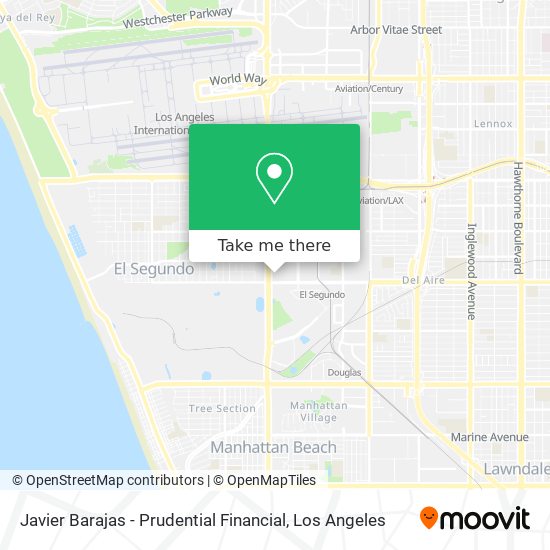 Javier Barajas - Prudential Financial map