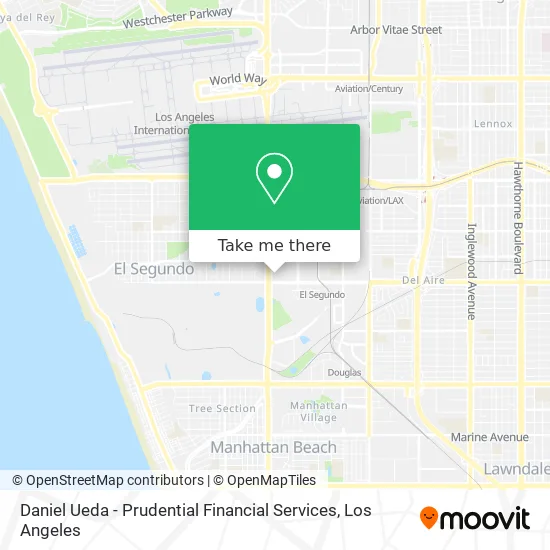 Daniel Ueda - Prudential Financial Services map