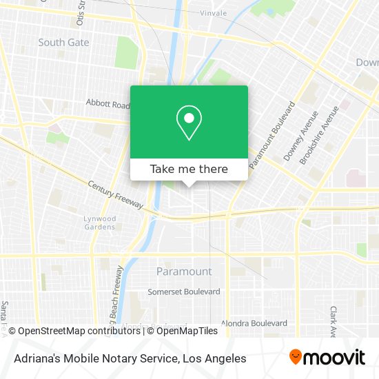 Mapa de Adriana's Mobile Notary Service