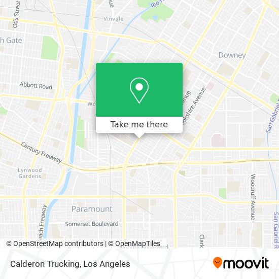 Mapa de Calderon Trucking