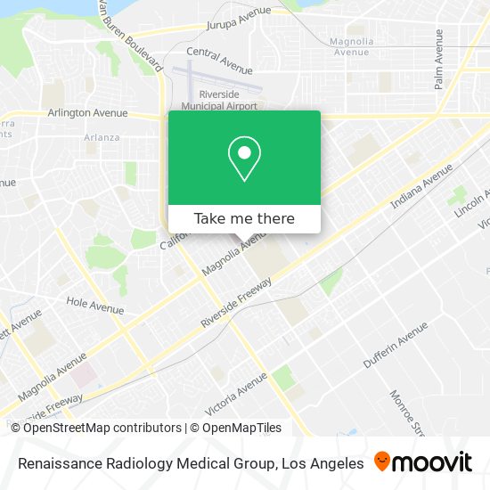 Mapa de Renaissance Radiology Medical Group