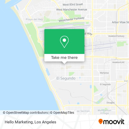 Mapa de Hello Marketing