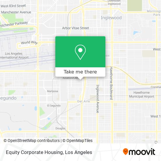 Equity Corporate Housing map