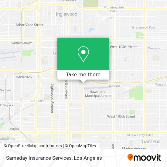 Mapa de Sameday Insurance Services