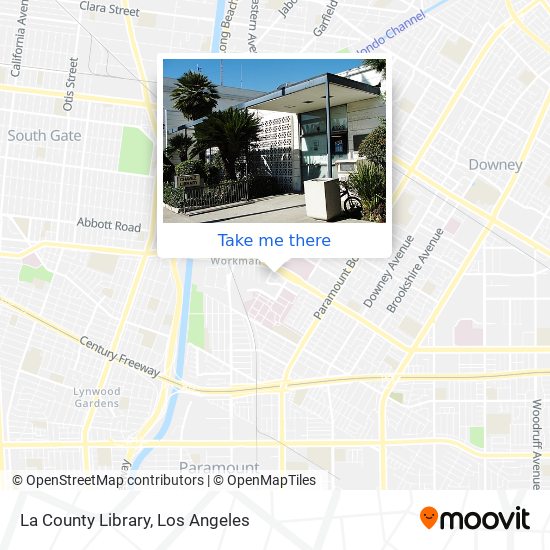 Mapa de La County Library