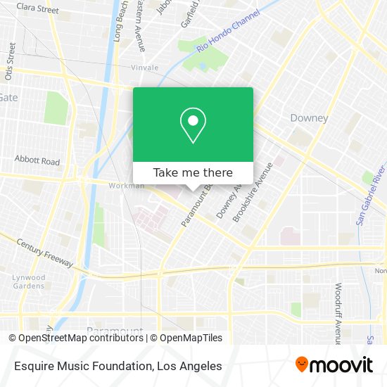 Mapa de Esquire Music Foundation