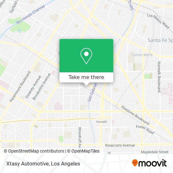 Xtasy Automotive map