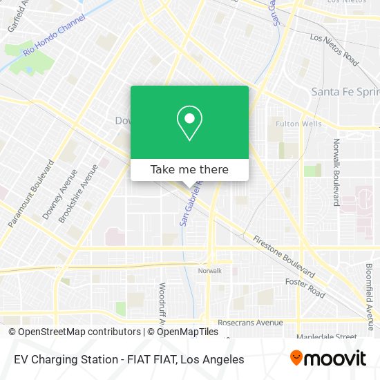 Mapa de EV Charging Station - FIAT FIAT