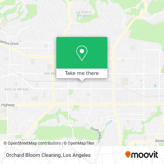 Orchard Bloom Cleaning map