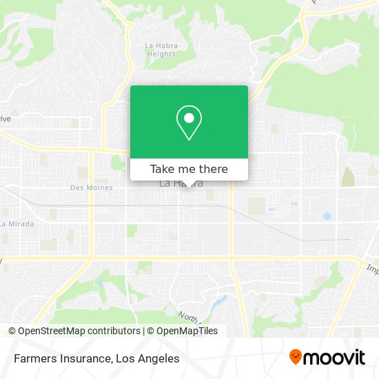 Farmers Insurance map