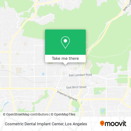 Cosmetric Dental Implant Center map