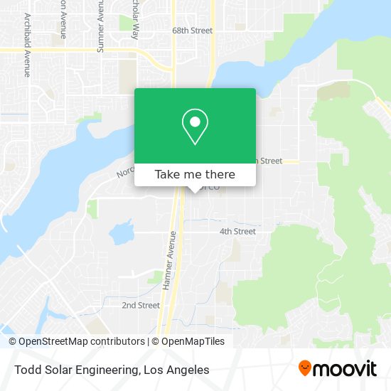 Mapa de Todd Solar Engineering