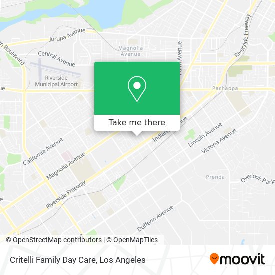 Critelli Family Day Care map