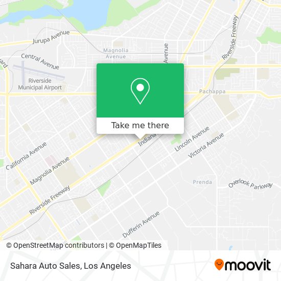 Sahara Auto Sales map