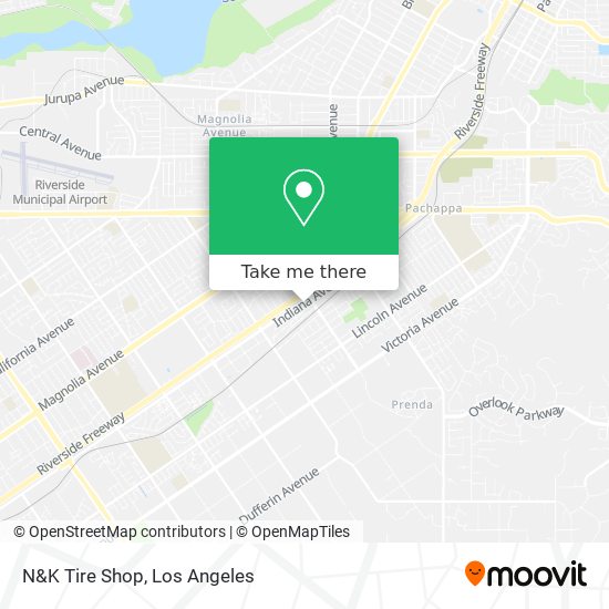 N&K Tire Shop map