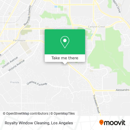 Royalty Window Cleaning map