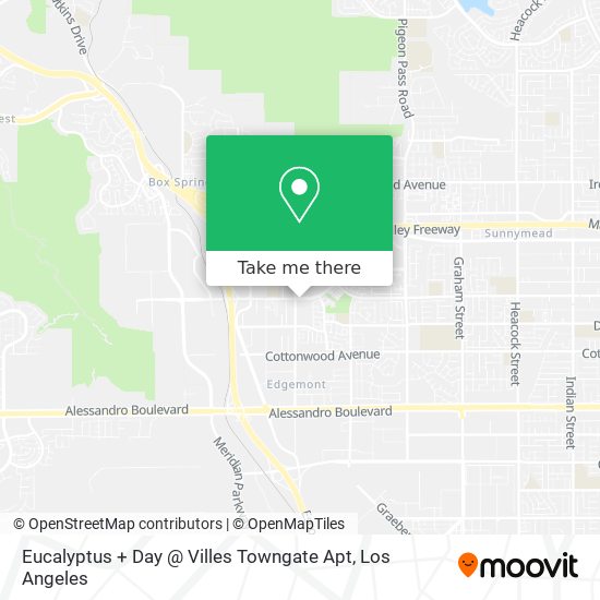 Eucalyptus + Day @ Villes Towngate Apt map