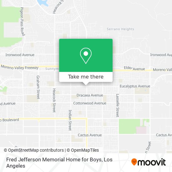 Mapa de Fred Jefferson Memorial Home for Boys
