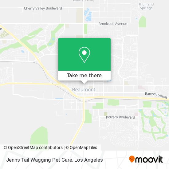 Mapa de Jenns Tail Wagging Pet Care