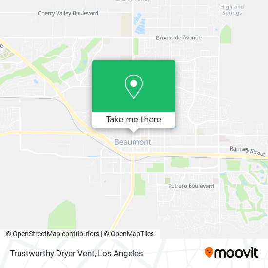 Trustworthy Dryer Vent map