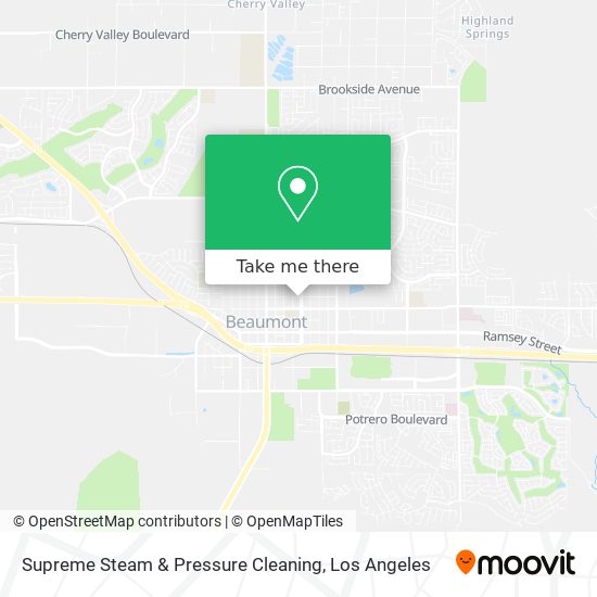 Mapa de Supreme Steam & Pressure Cleaning